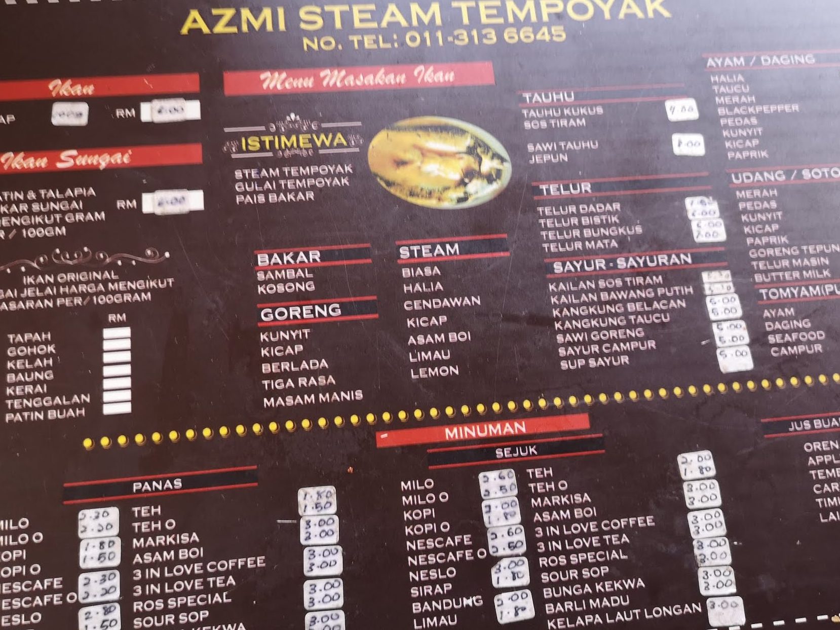 azmi steam tempoyak raub