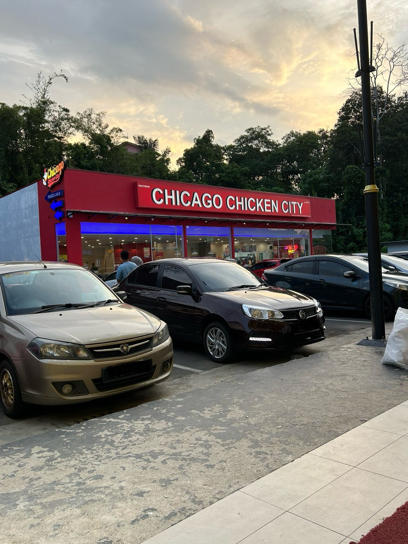 chicago chicken city kuala lipis drive thru