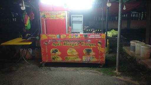 apiz burger crispy Ayer molek apiz burger crispy Ayer molek