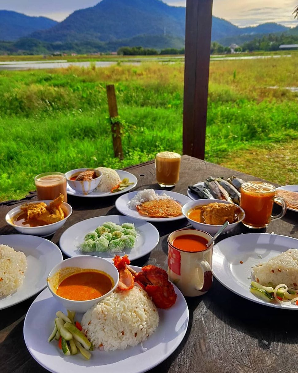 nasi dagang pak malau