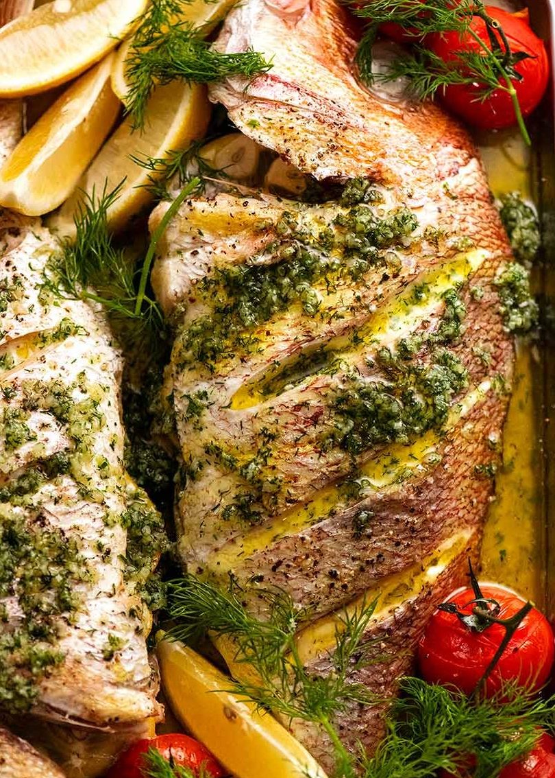 Tasty Roasted Fish 1 tasty roasted fish